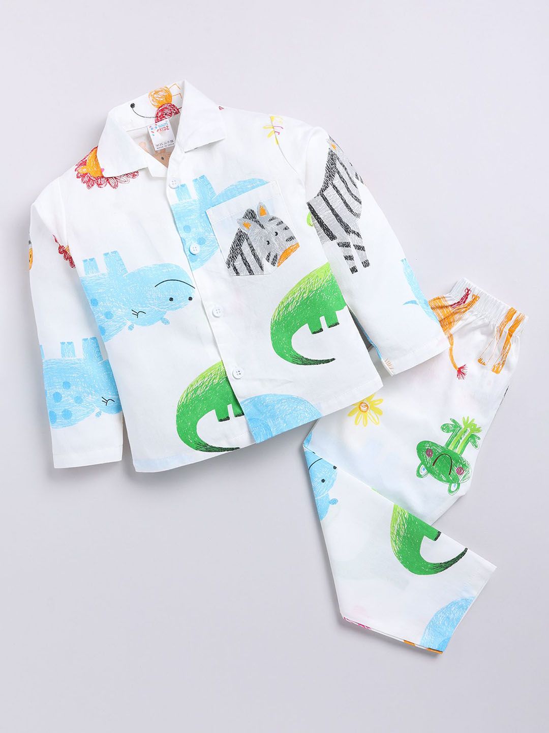 NAUTI KIDZ Boys Printed Night suit-picture-36