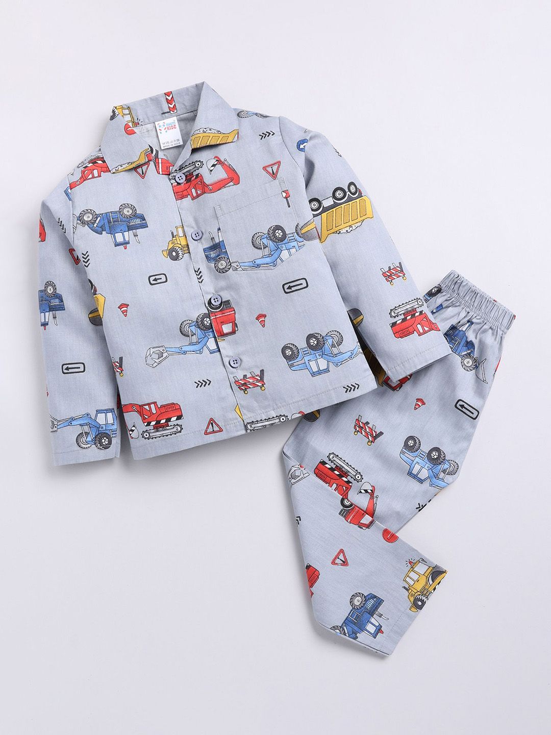 NAUTI KIDZ Boys Printed Night suit-picture-38