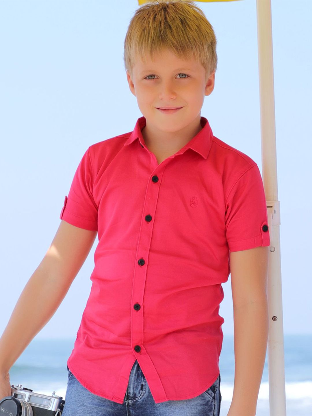 MashUp Boys Classic Opaque Casual Shirt-picture-23