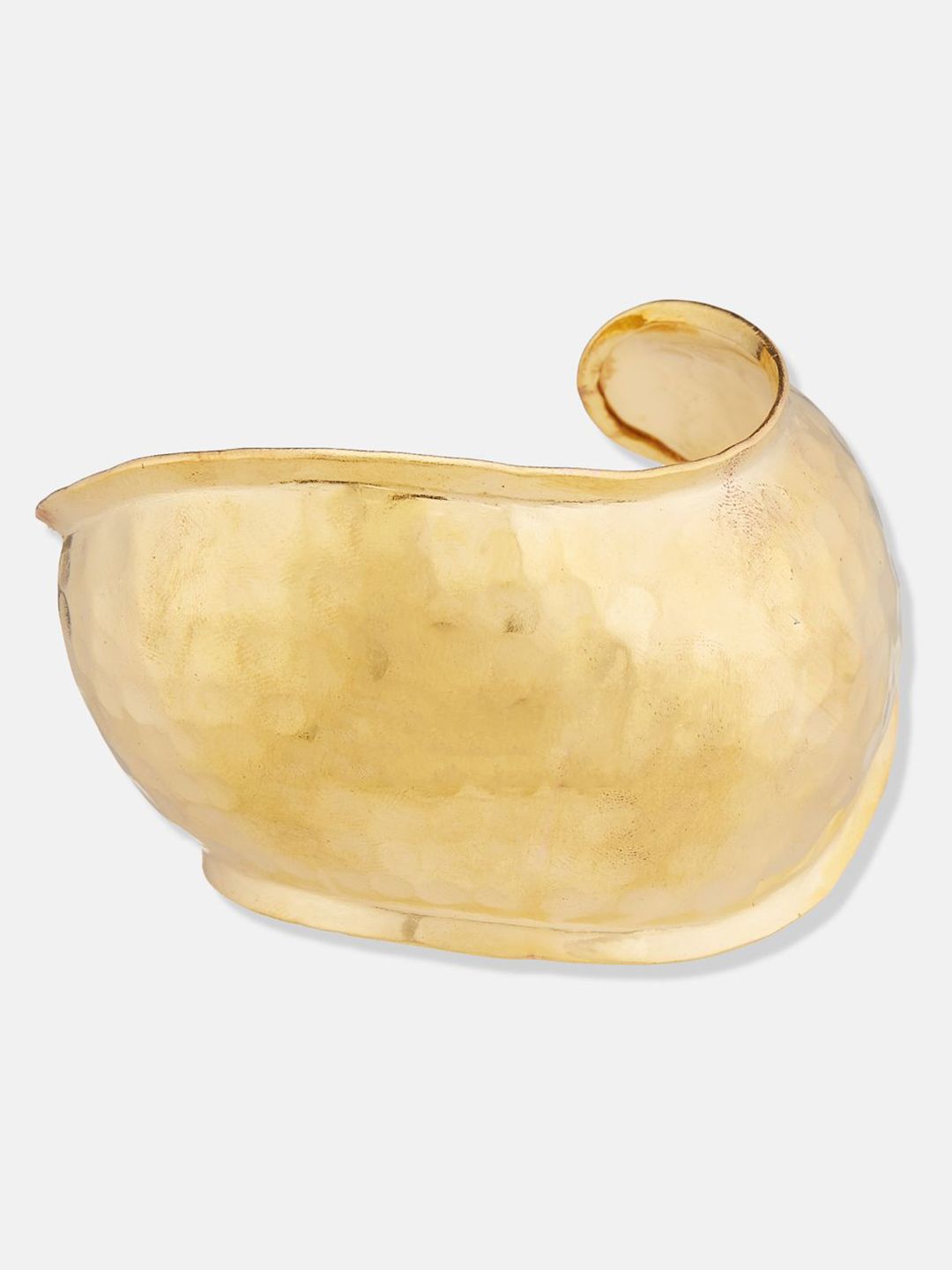 ATIBELLE Women 2 Brass Gold-Plated Cuff Bracelet