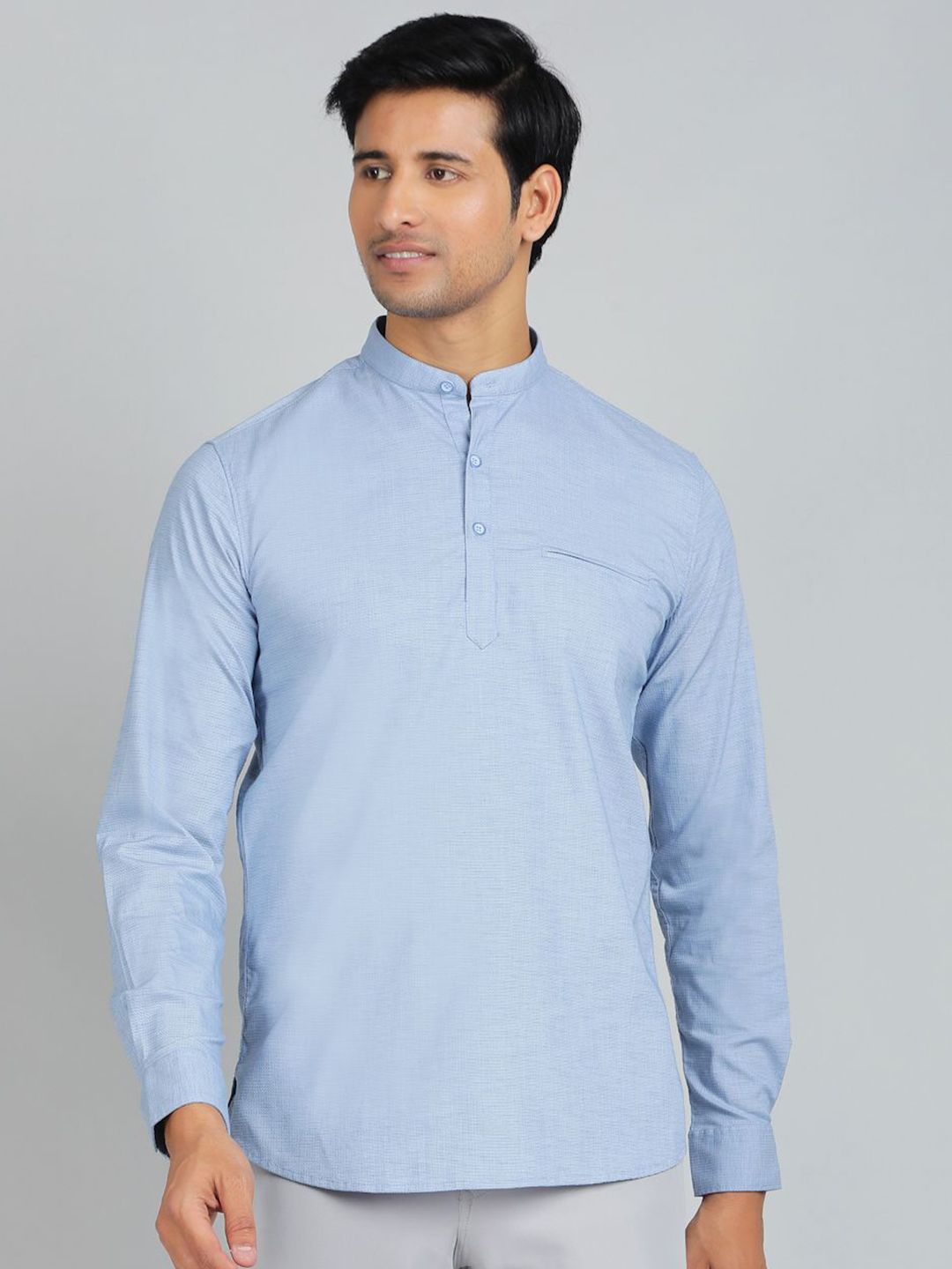 JADE BLUE Men Slim Fit Opaque Casual Shirt-picture-38