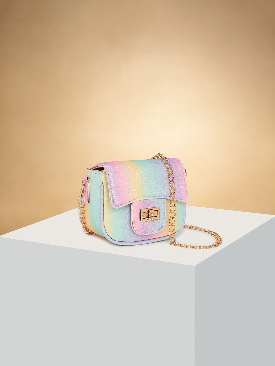 Pantaloons Junior PU Structured Sling Bag with Fringed-picture-18