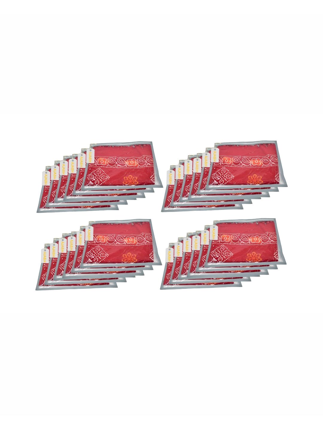 Ajabh Grey Set of 6 Regular Multi-Utility Organisers-image-31