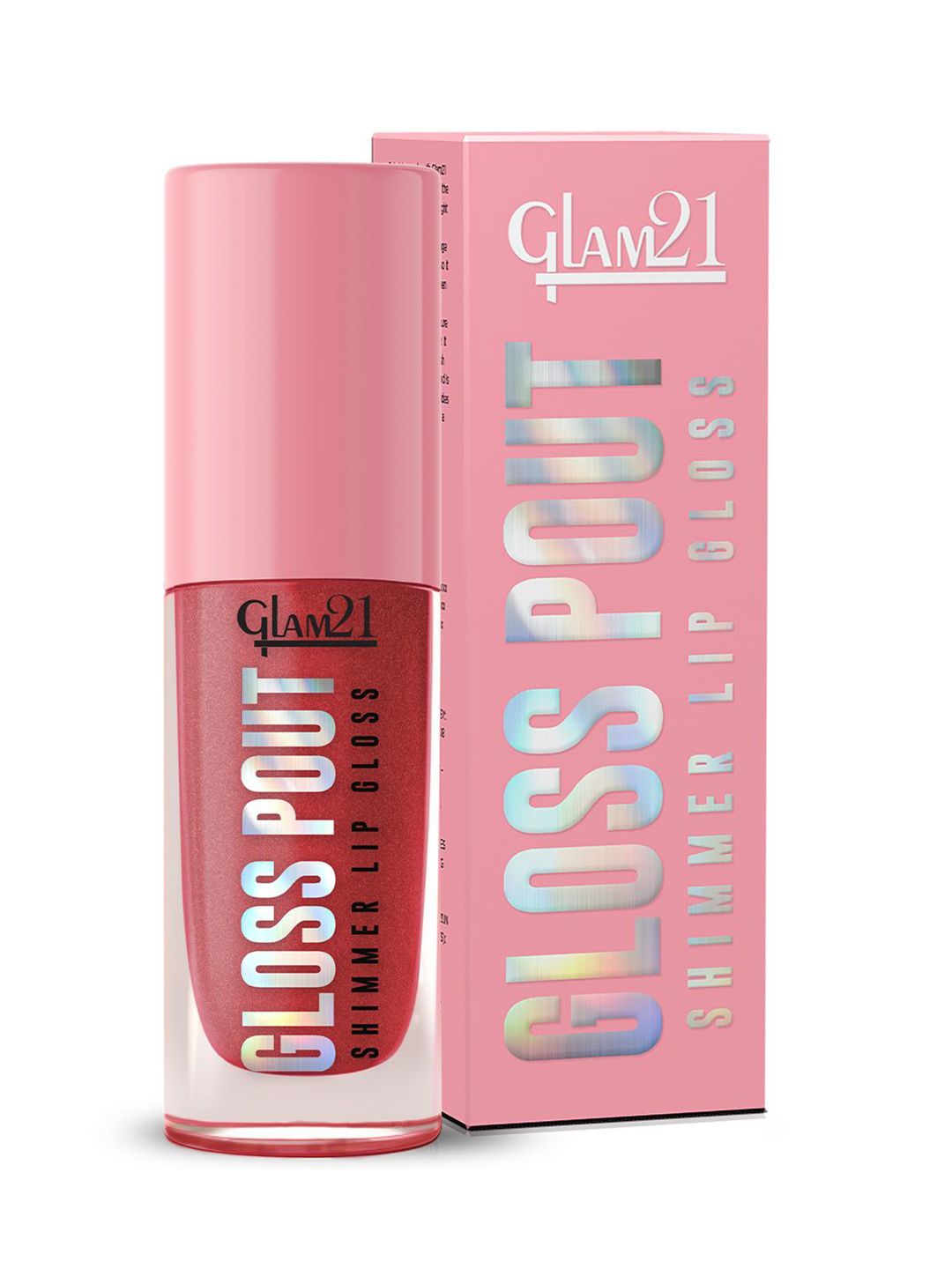 GLAM21 Gloss Pout Shimmer Non Sticky Lip Gloss- 7 g- Crimson Kiss 03-picture-47