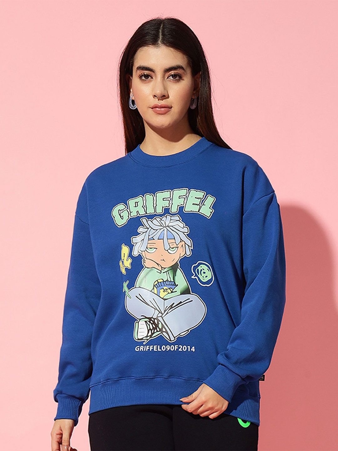 GRIFFEL Women Printed Sweatshirt-picture-33