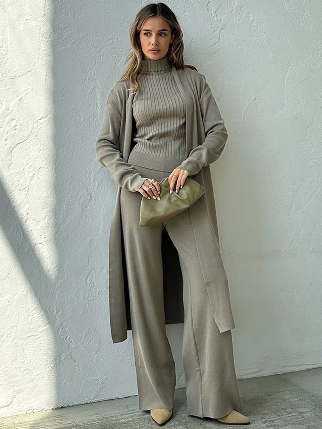 miss mosa by akanksha Alamode By Akanksha Top & Shrug With Trouser Co-Ords-picture-11