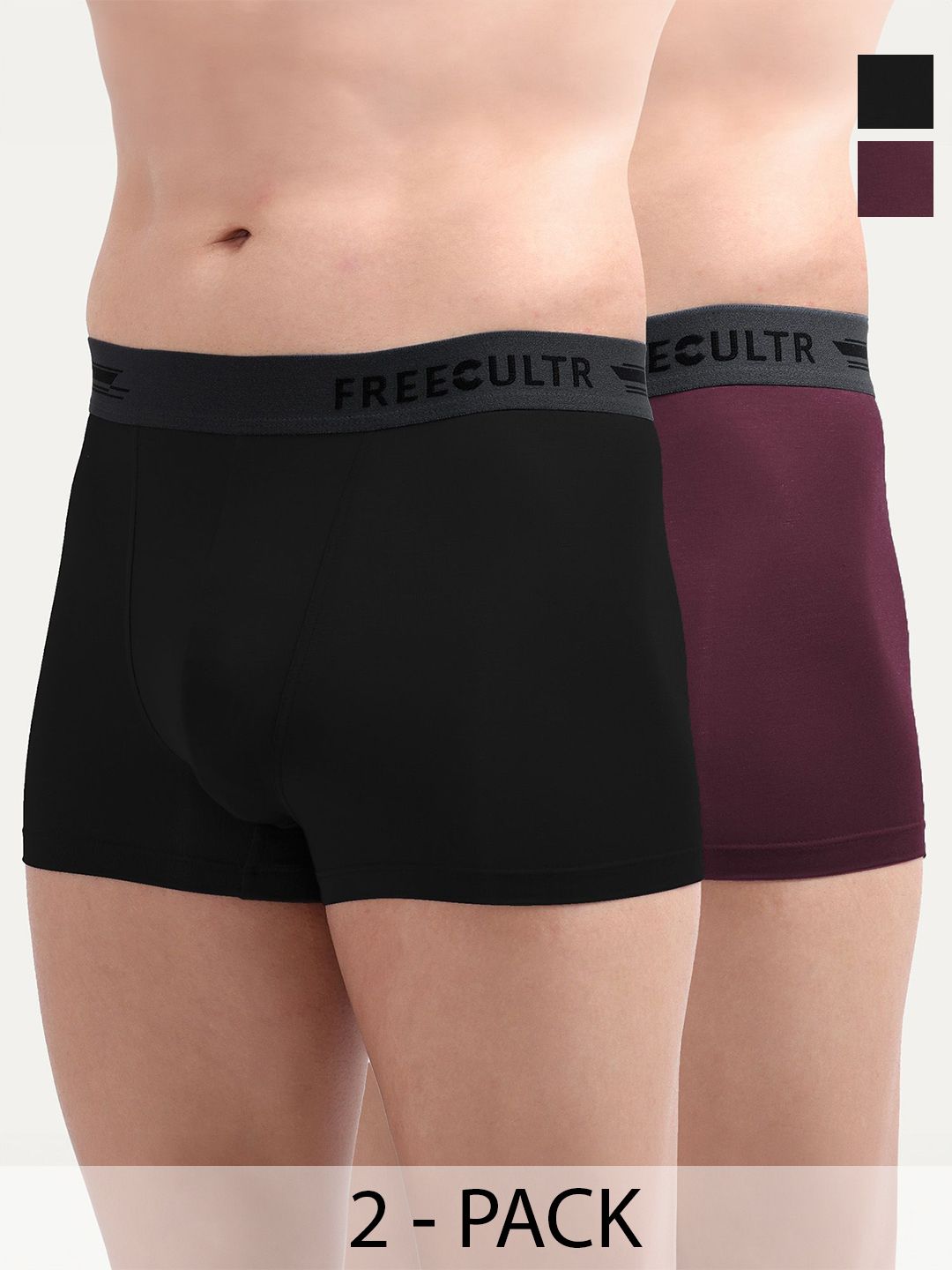 FREECULTR Men Pack Of 2 Anti Bacterial Trunks FC-T-XT-POB-SW_S-picture-28