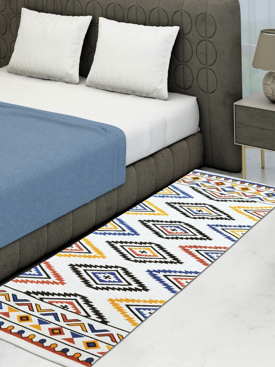 ANA White & Orange Printed FloorMats-image-43
