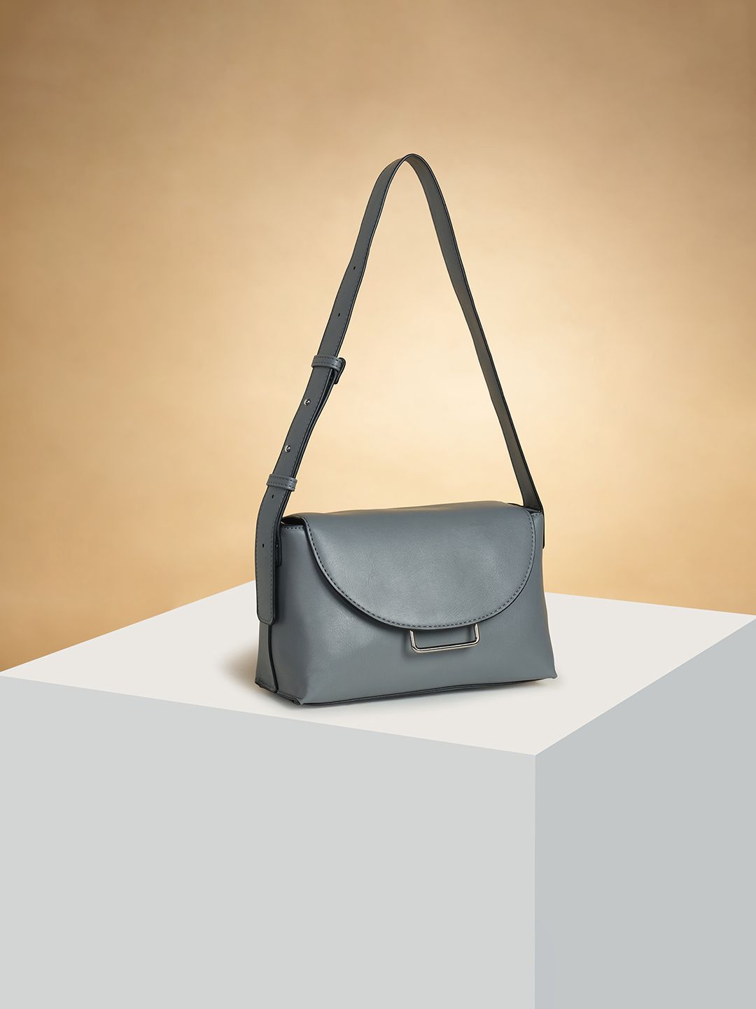 Forever Glam by Pantaloons PU Structured Shoulder Bag-picture-36
