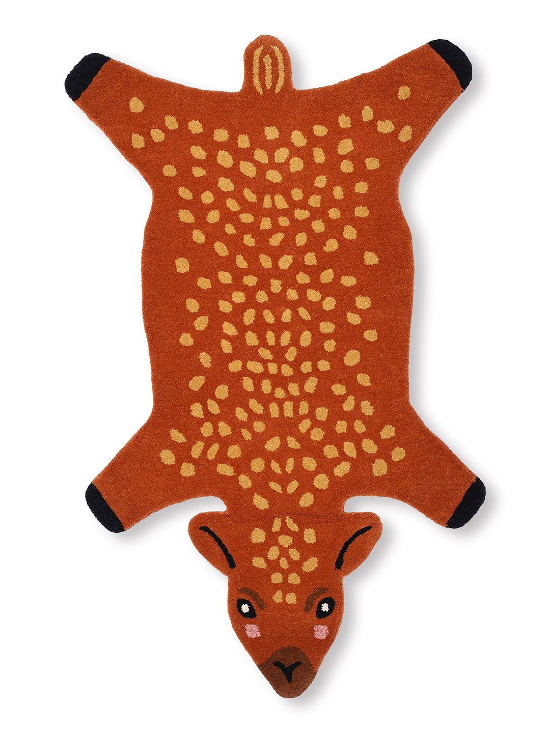 Exotic India Brown & Black Printed FloorMats-picture-48