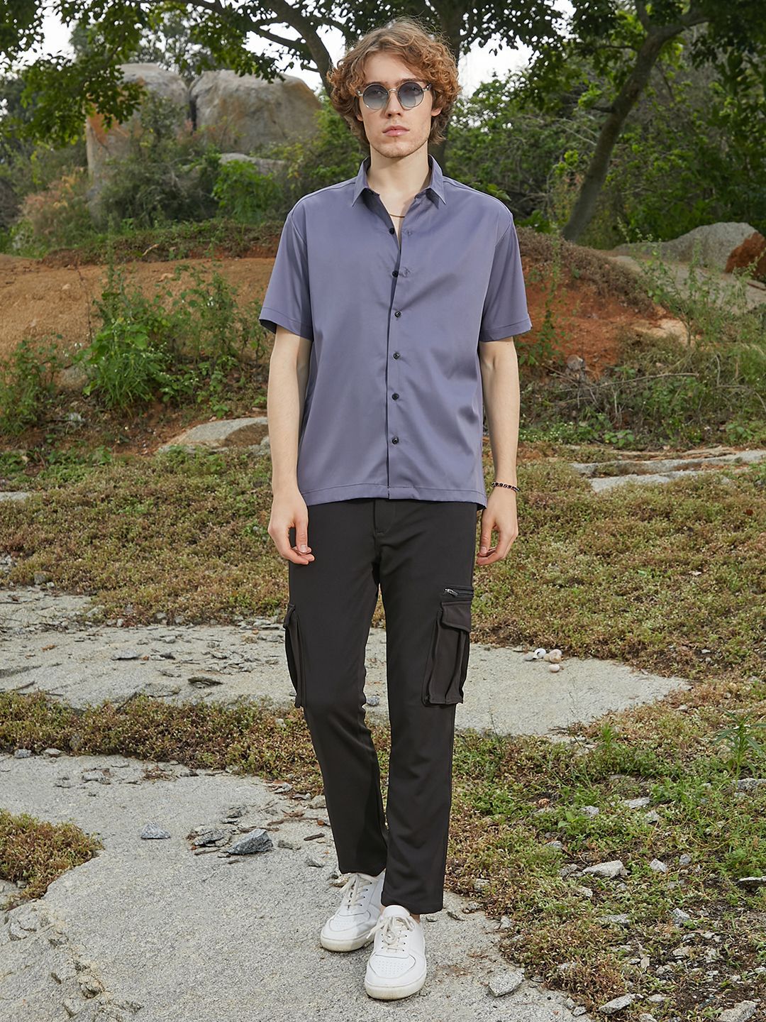 Campus Sutra Men Comfort Opaque Casual Shirt-picture-36