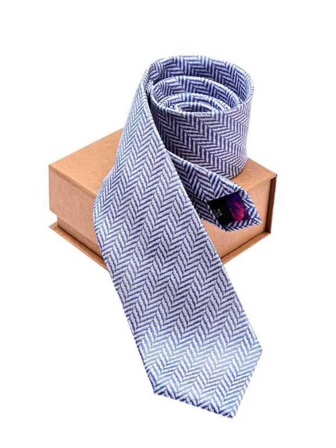 The Tie Hub Men Woven Design Broad Tie-picture-15