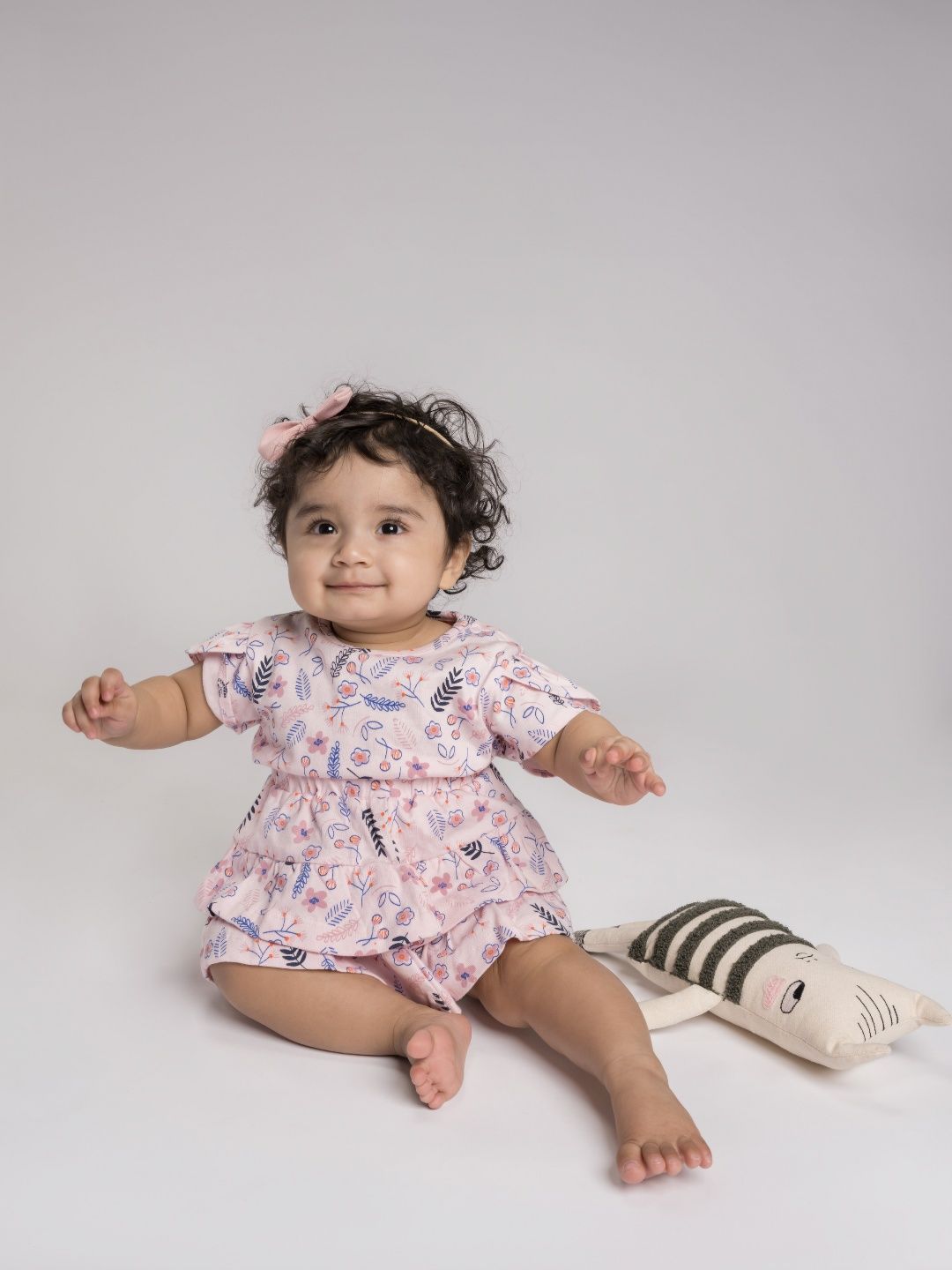 Totle Girls Floral Printed T-shirt-picture-11