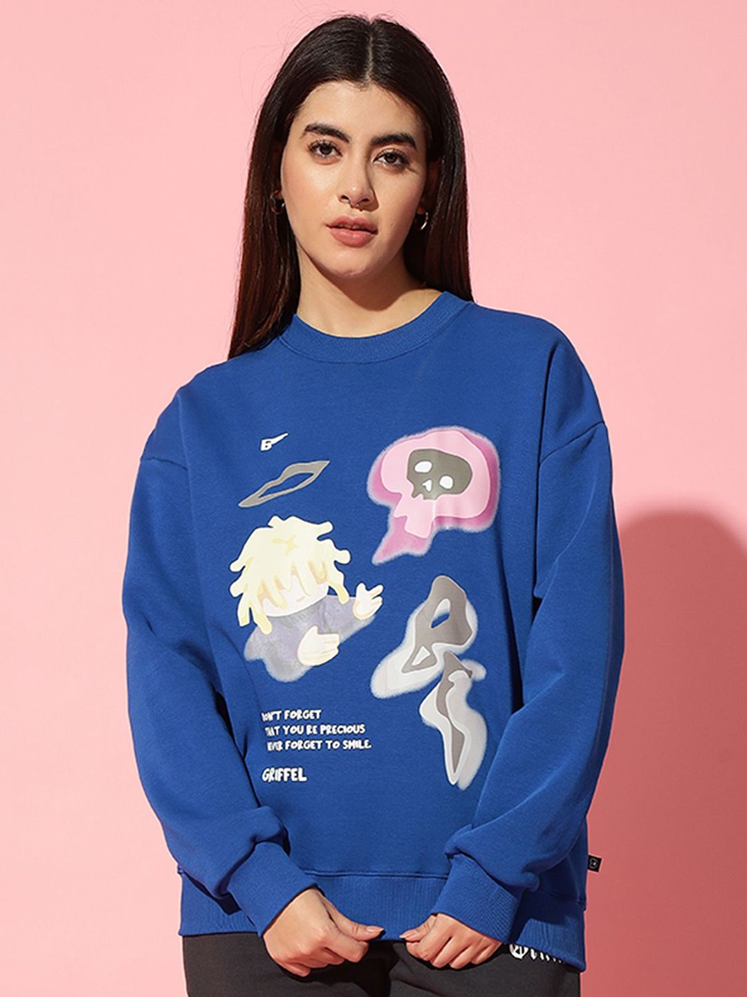 GRIFFEL Women Printed Sweatshirt-picture-18