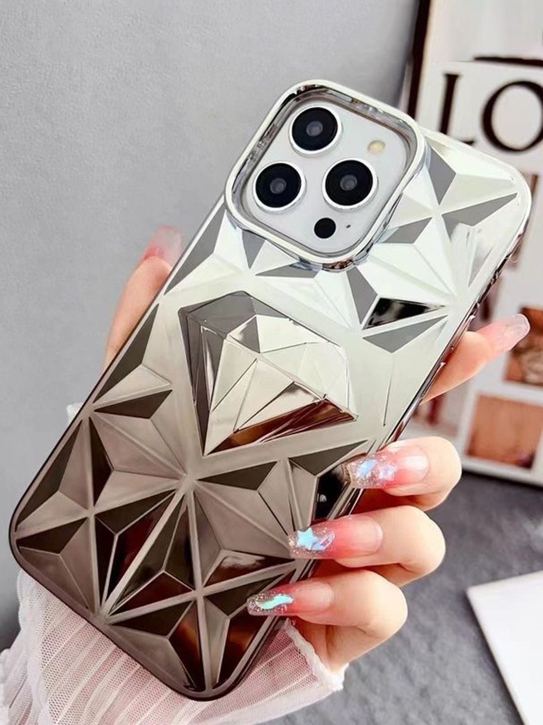 Luxury Kase Conversational Printed iPhone 15 Pro Back Case Mobile Accessories-picture-56