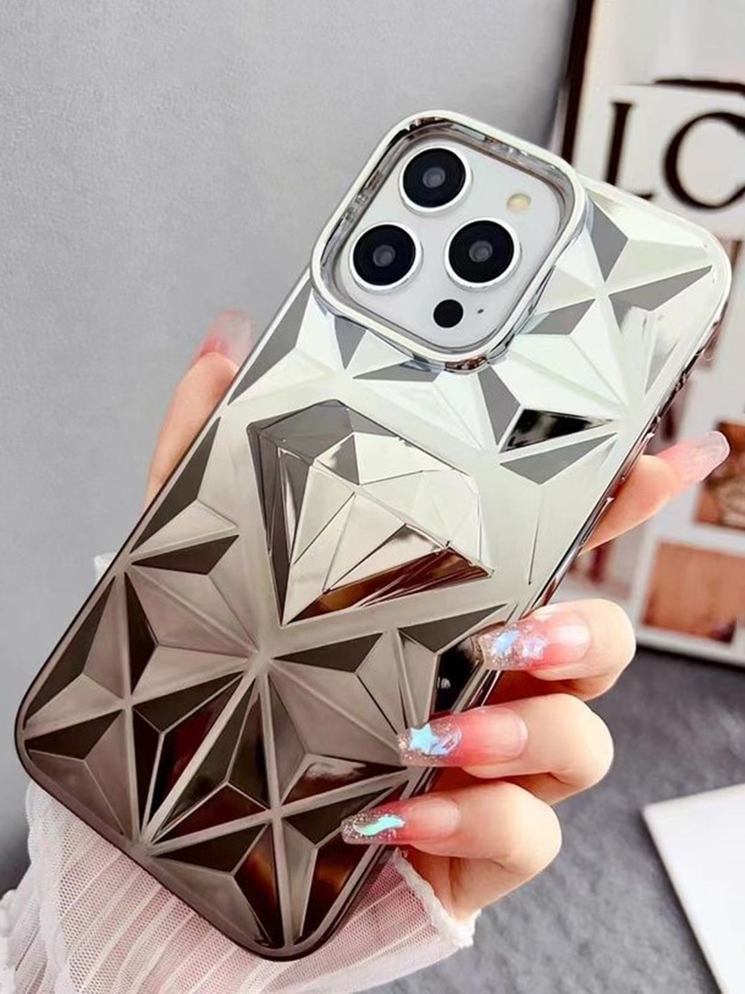 Luxury Kase Conversational Printed iPhone 13 Pro Back Case Mobile Accessories-picture-16