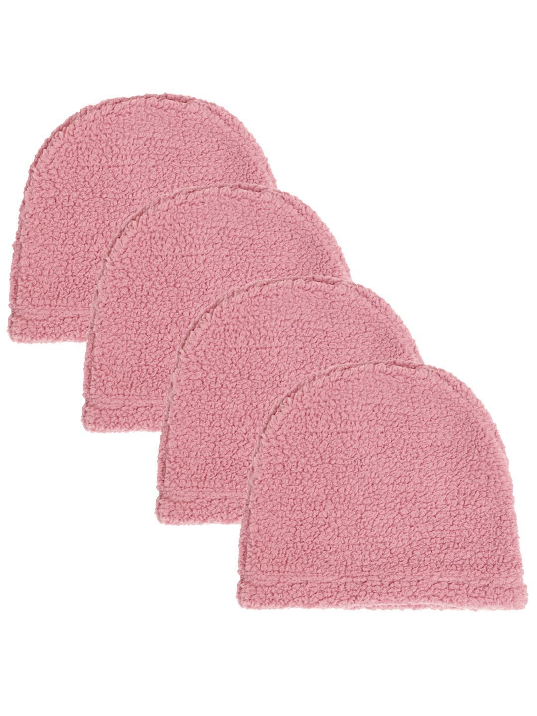 KLOTTHE Pack Of 4 Woollen Beanie Caps-picture-16