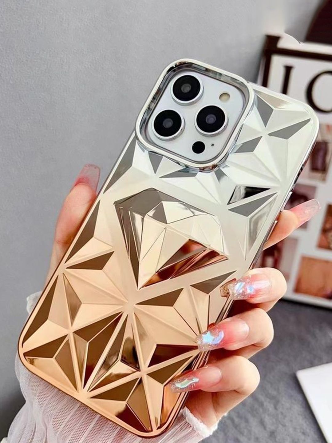 Luxury Kase Conversational Printed iPhone 14 Pro Back Case Mobile Accessories-picture-38