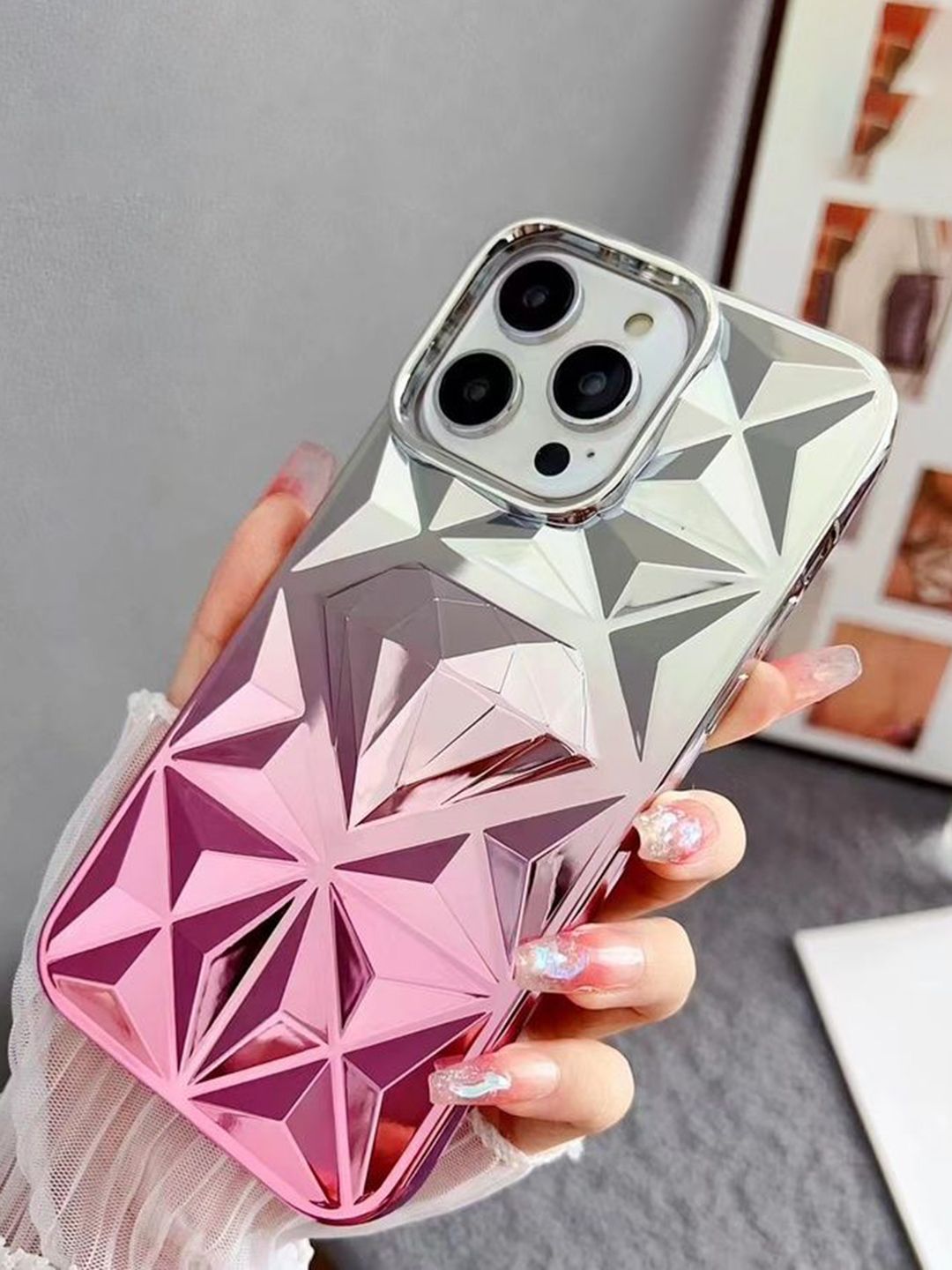 Luxury Kase Conversational Printed iPhone 14 Pro Max Back Case Mobile Accessories-picture-57