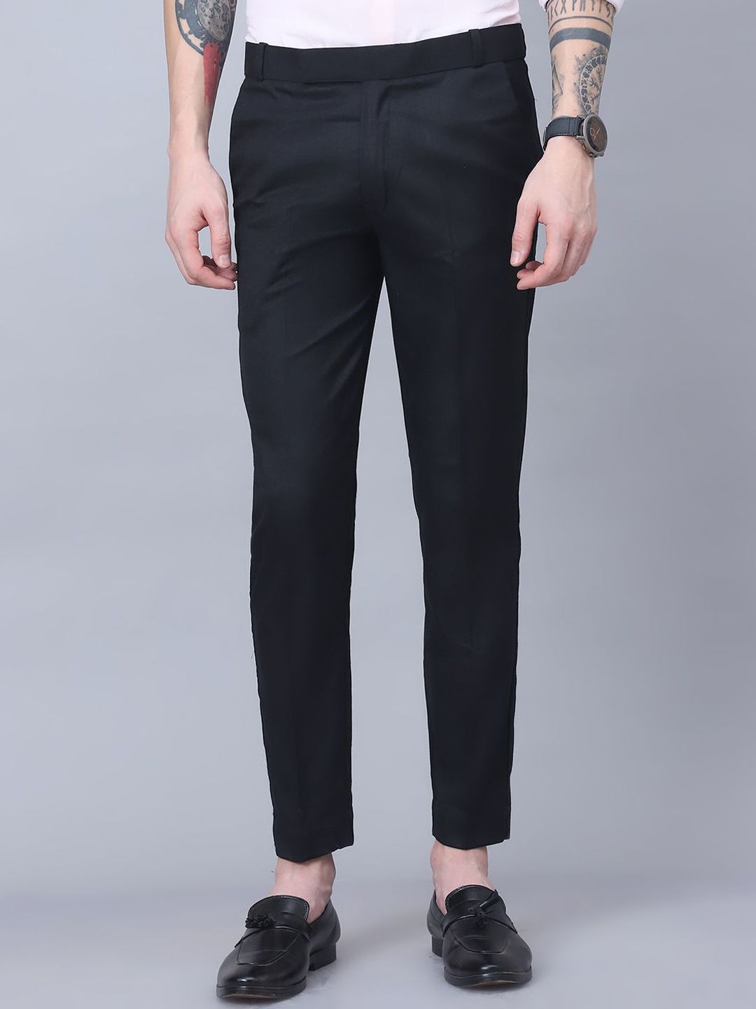 Tanip Men Easy Wash Trousers-image-23