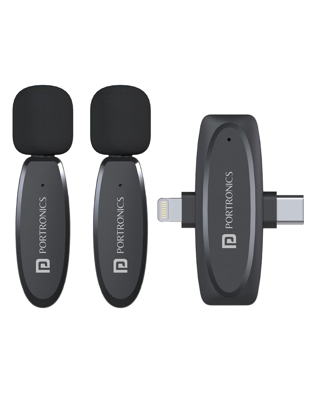 Portronics Vlogmate Dual Mic Omnidirectional Wireless Microphone-picture-17