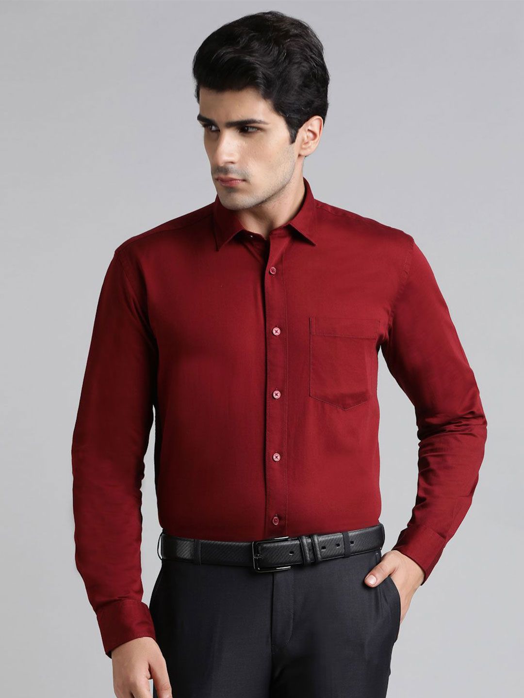 JADE BLUE Men Opaque Casual Shirt-picture-25