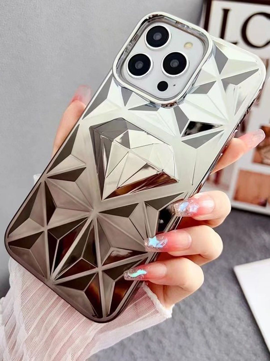 Luxury Kase Conversational Printed iPhone 14 Pro Back Case Mobile Accessories-picture-33