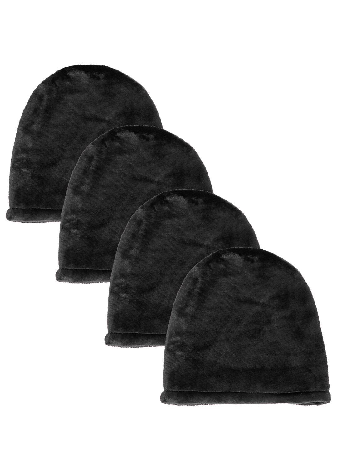 KLOTTHE Men Set Of 4 Woollen Beanie Caps-picture-14