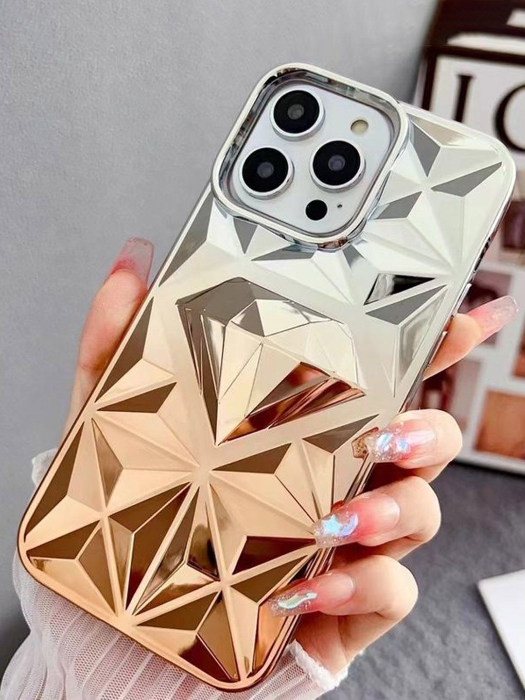Luxury Kase Conversational Printed iPhone 15 Pro Back Case Mobile Accessories-picture-43