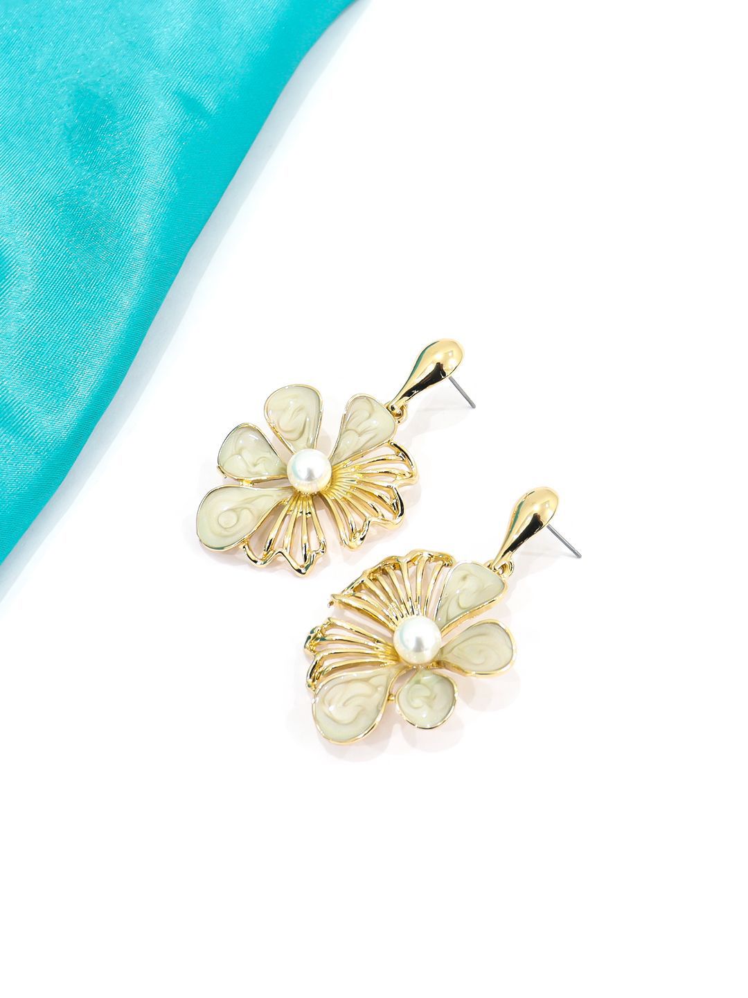 FIMBUL Floral Drop Earrings-picture-24