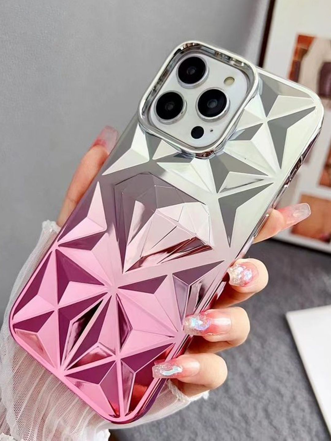 Luxury Kase Conversational Printed iPhone 15 Pro Back Case Mobile Accessories-picture-41