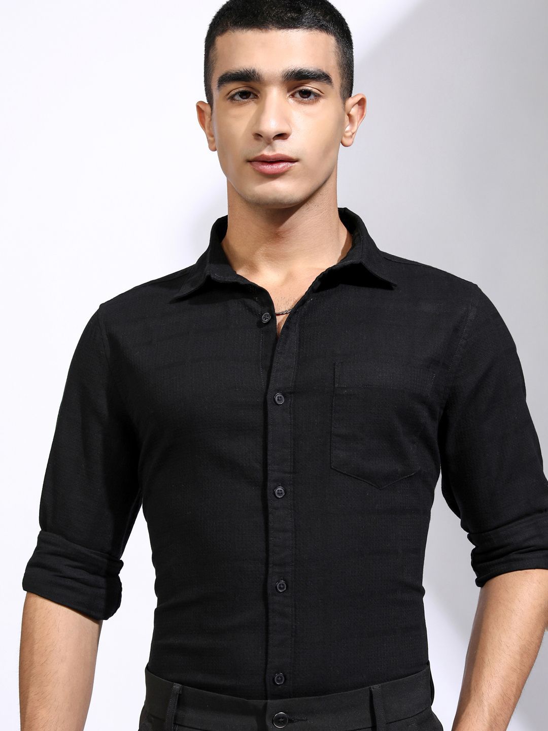 HIGHLANDER Men Opaque Casual Shirt-picture-49
