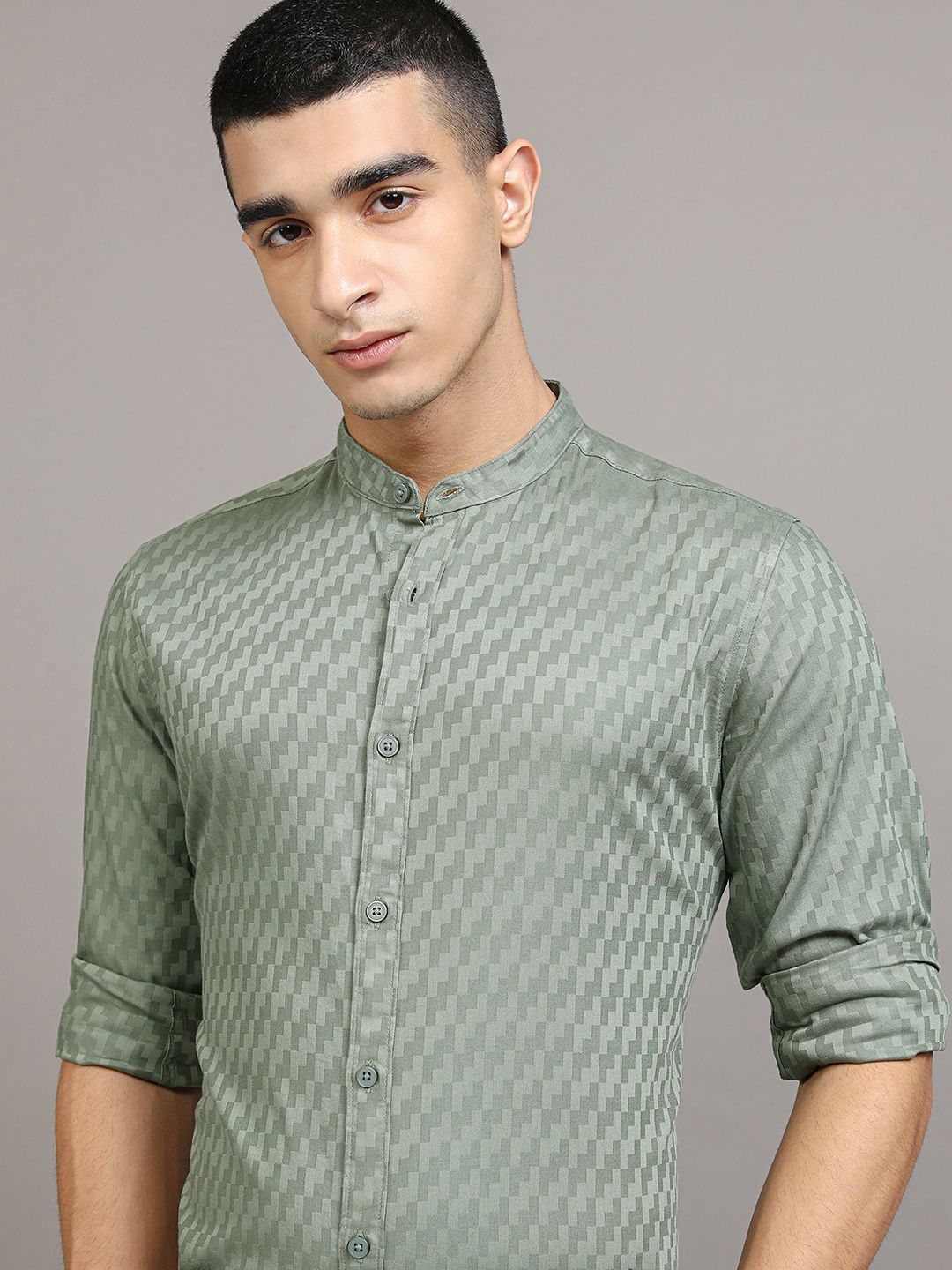 HIGHLANDER Men Opaque Casual Shirt-picture-56