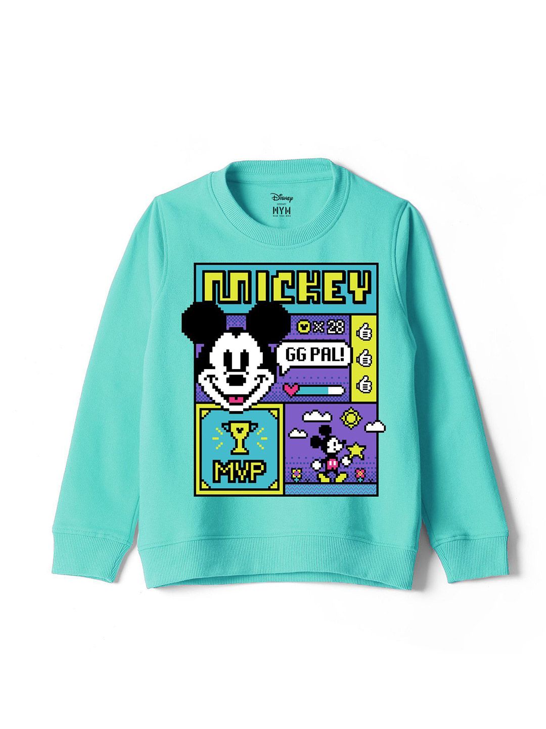 Wear Your Mind Kids Printed Round Neck Long Sleeves Sweatshirt-picture-44