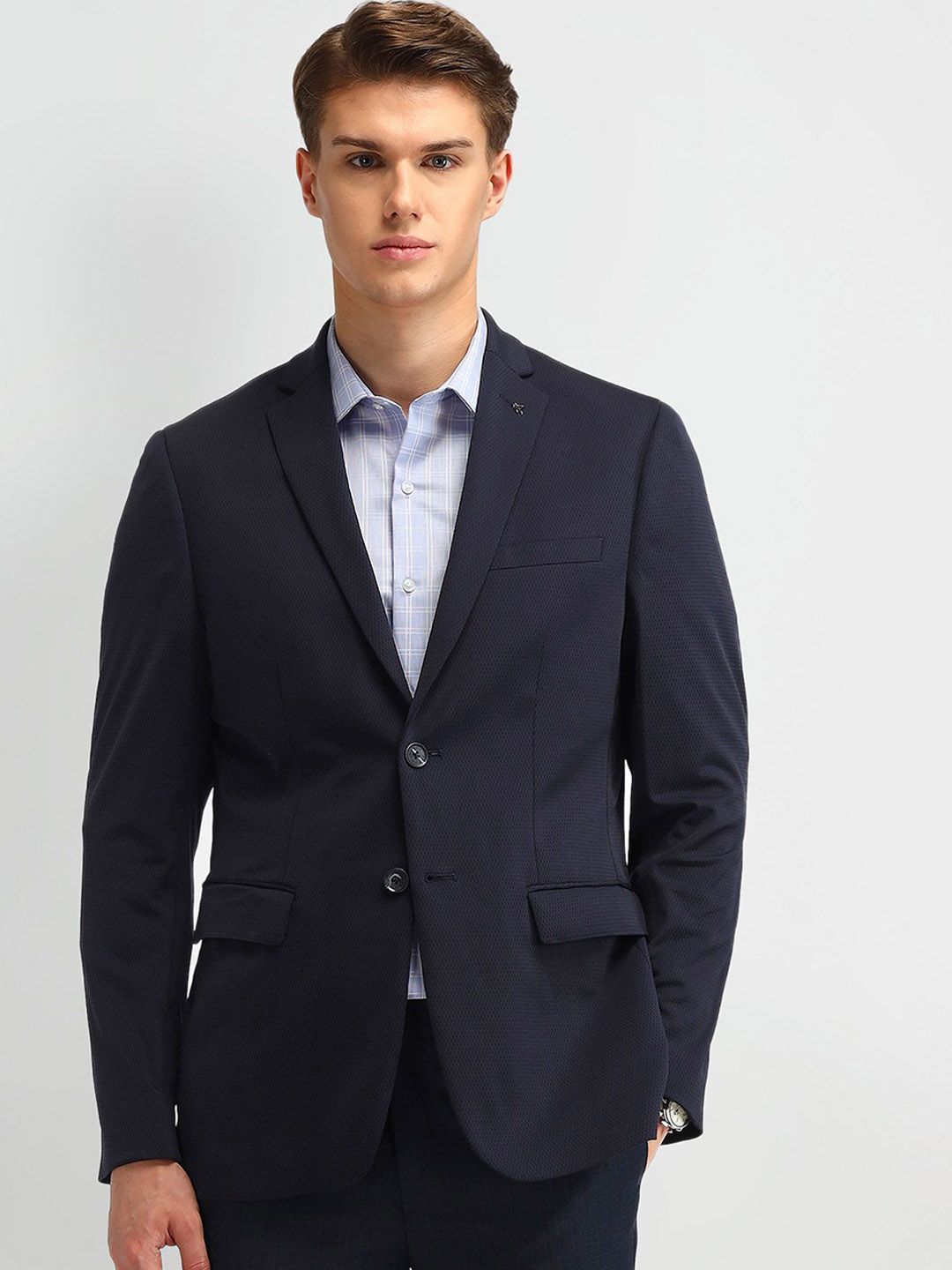 Arrow Men Slim-Fit Single Breasted Blazer-picture-37