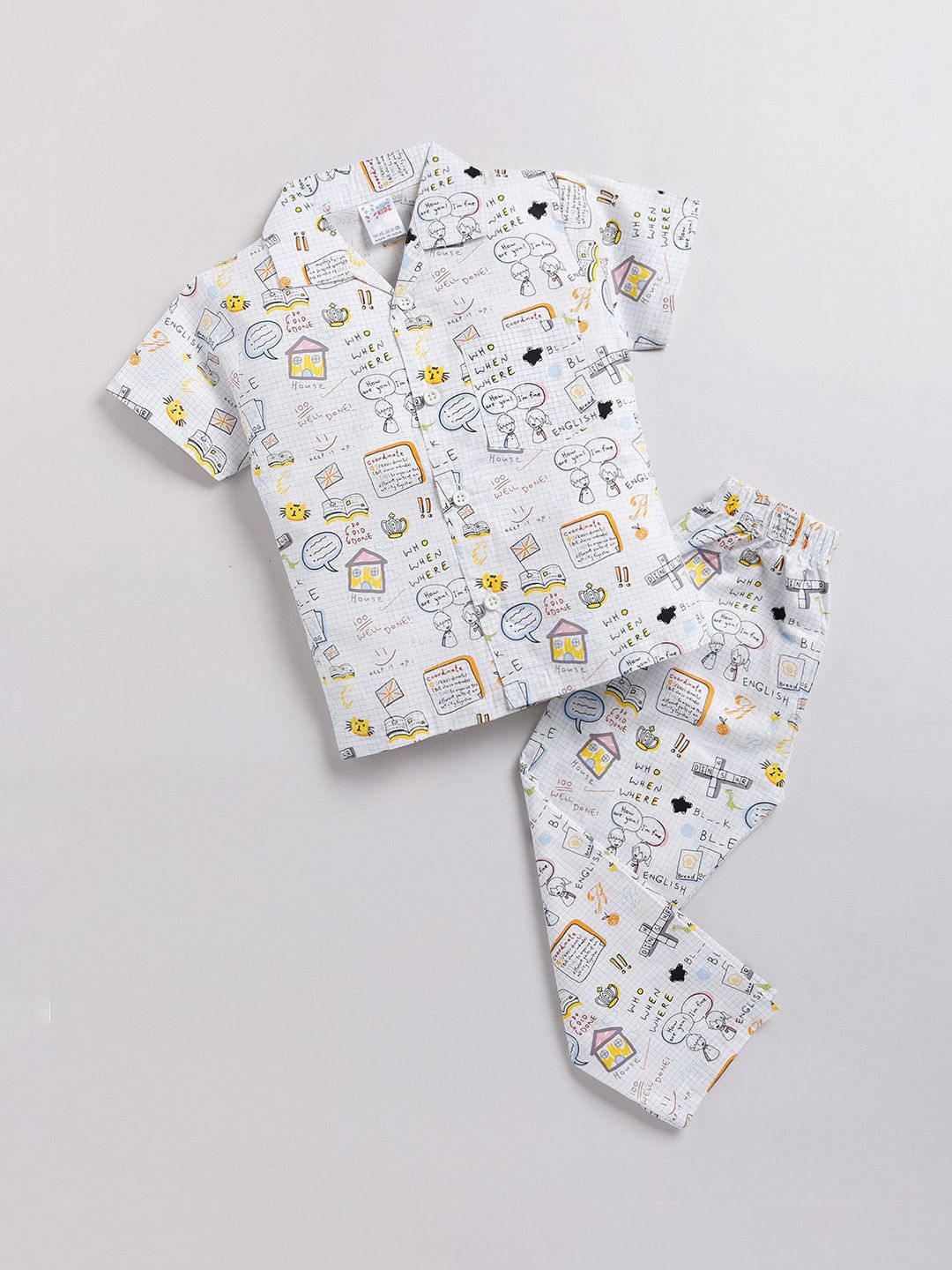 NAUTI KIDZ Boys Printed Night suit-picture-24