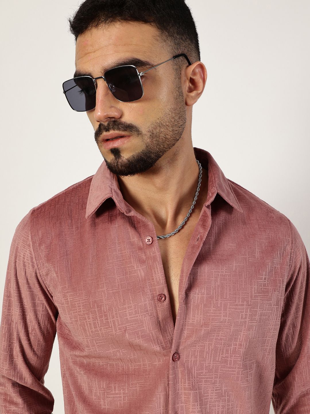 Thomas Scott Men Premium Slim Fit Opaque Casual Shirt-picture-37