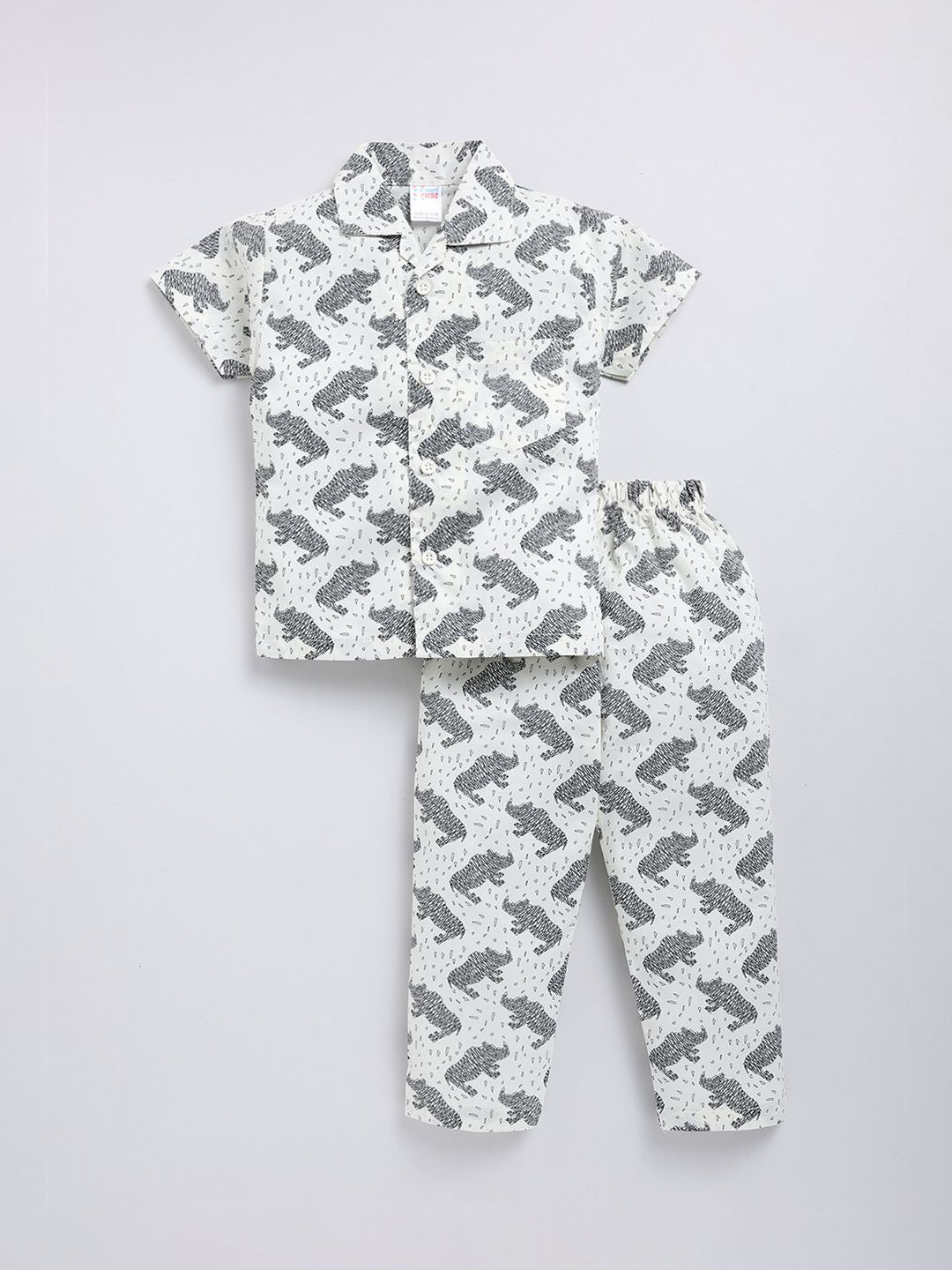 NAUTI KIDZ Boys Printed Night suit-picture-14