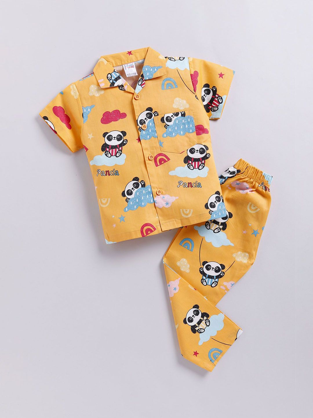 NAUTI KIDZ Boys Pure Cotton Printed Night suit-picture-49