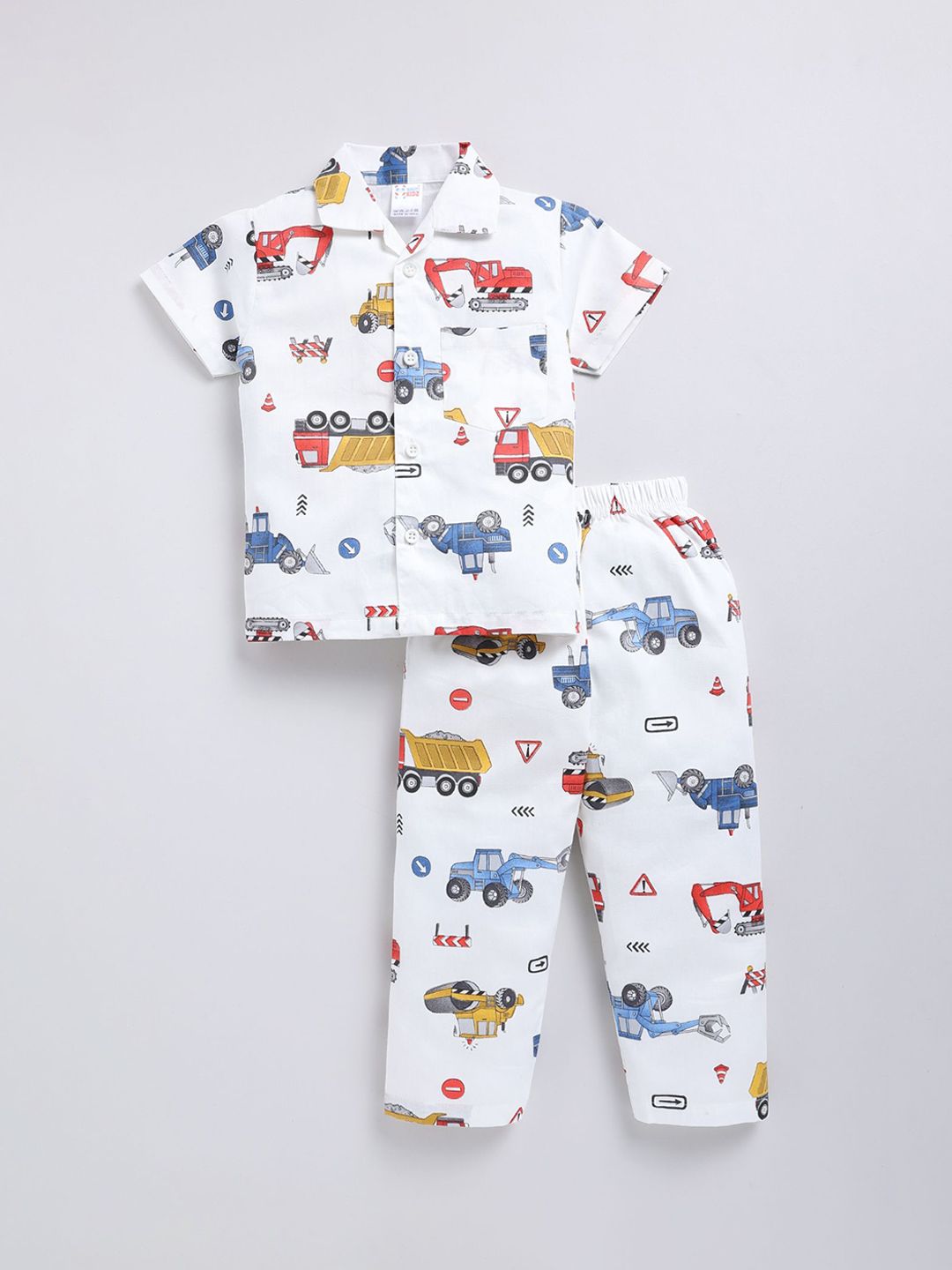 NAUTI KIDZ Boys Printed Pure Cotton Night suit-picture-15