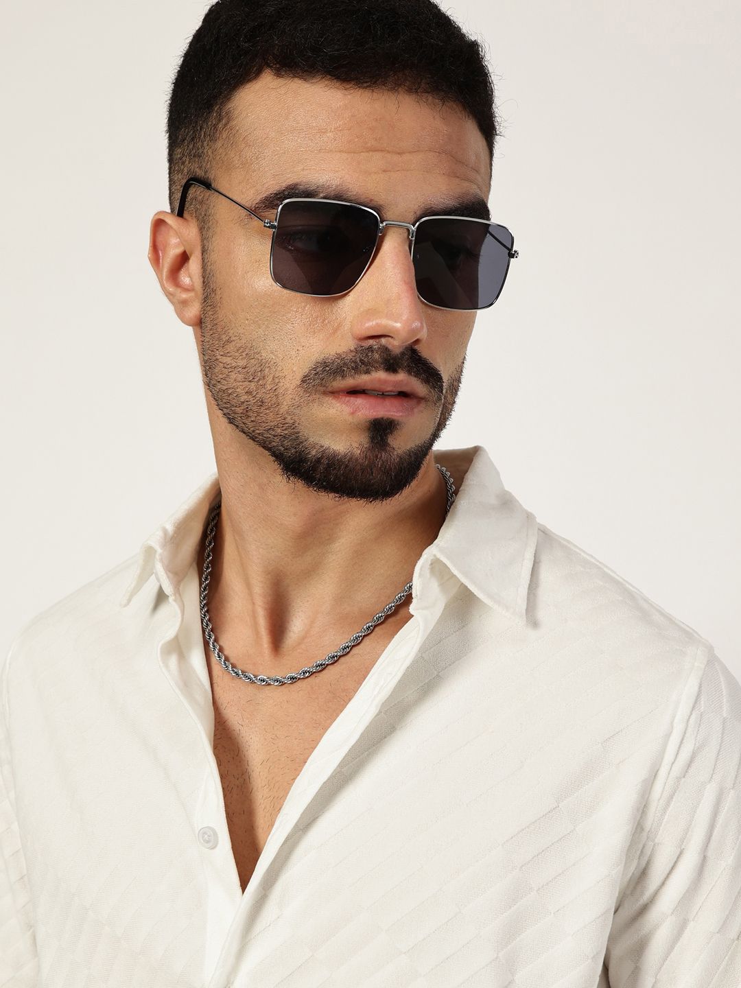 Thomas Scott Men Premium Slim Fit Opaque Casual Shirt-picture-36