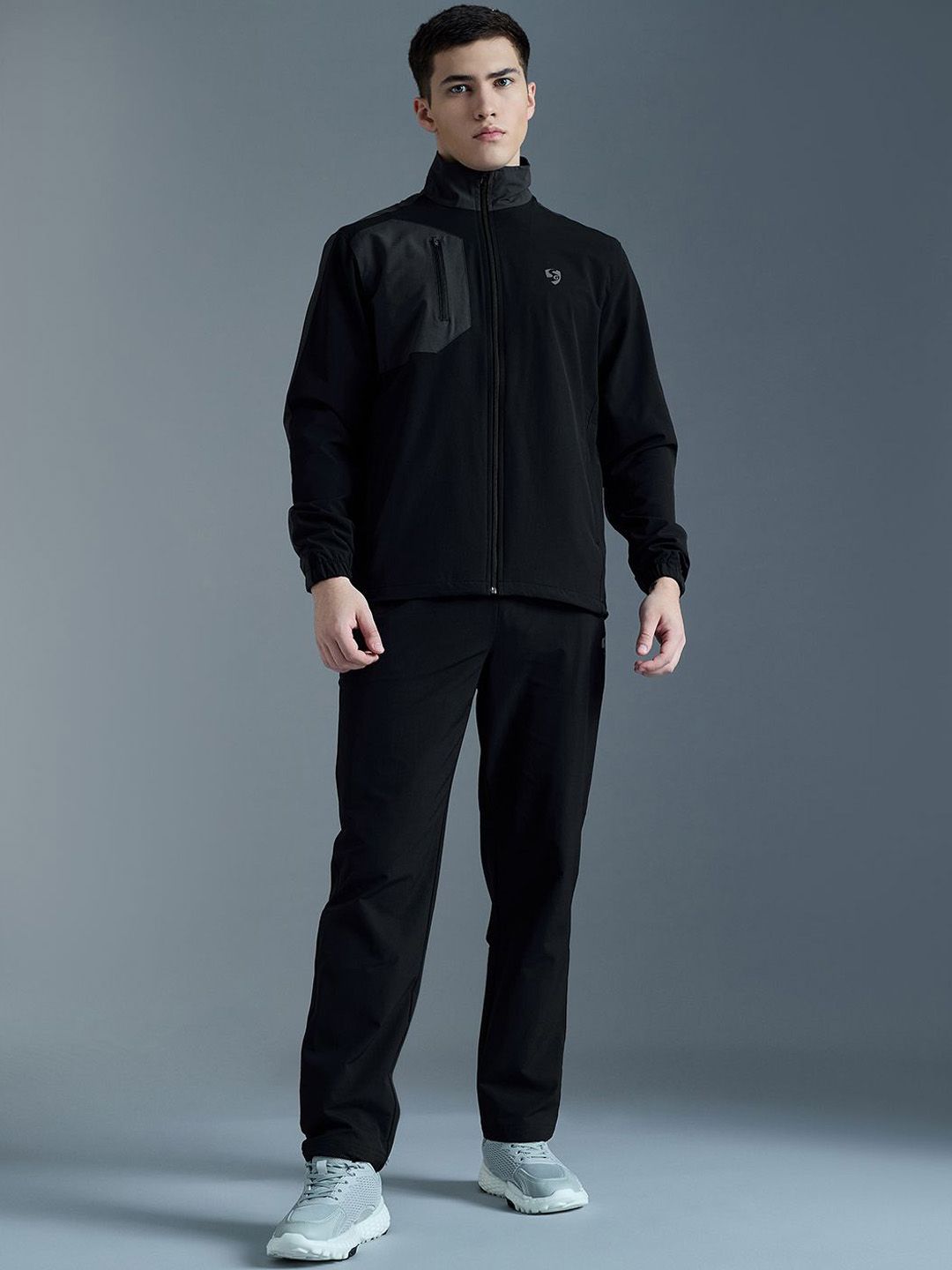 SG Men Brand Logo Printed Long Sleeves Tracksuit-image-48