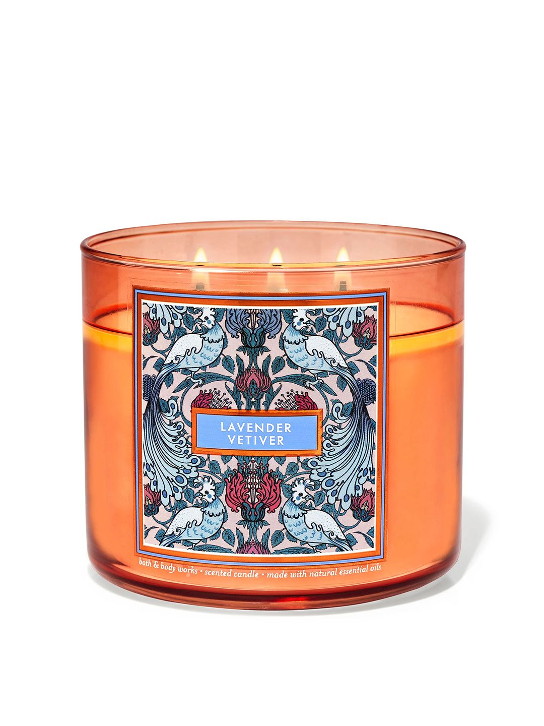 Bath & Body Works Lavender Vetiver 3-Wick Candles - 411g-image-49