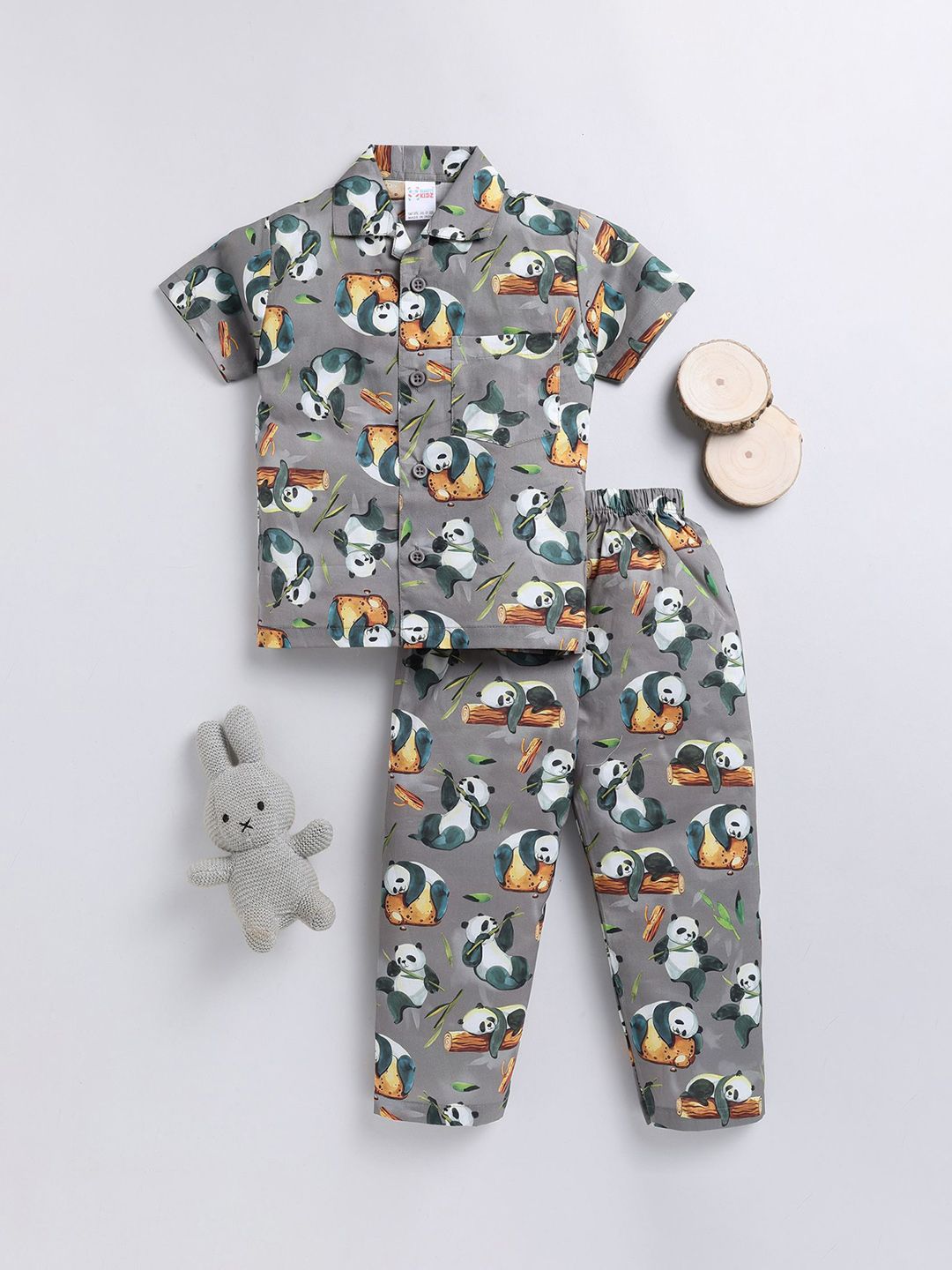 NAUTI KIDZ Boys Printed Night suit-picture-12