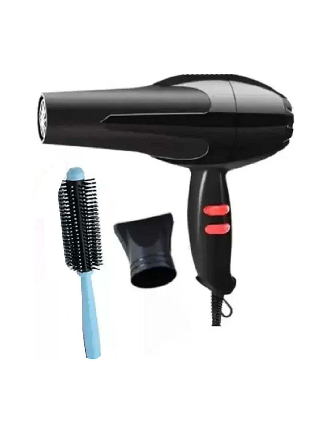 UKSTYLZ Hair Dryer 1500 Watts With  Rolling Comb Combo- Black-image-38