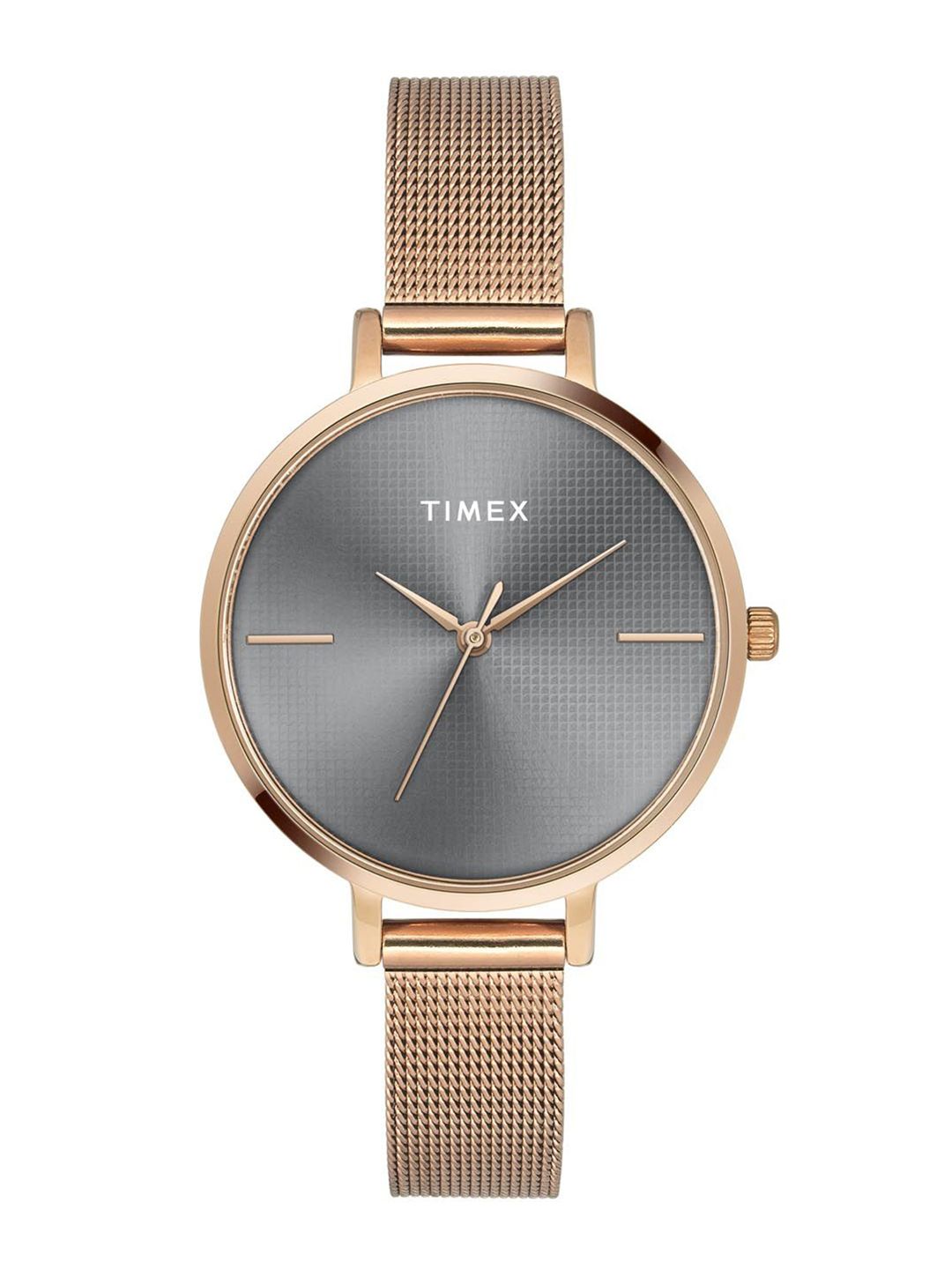 Timex Women Brass Embellished Dial & Stainless Steel Straps Analogue Watch TWEL155SMU05-picture-45