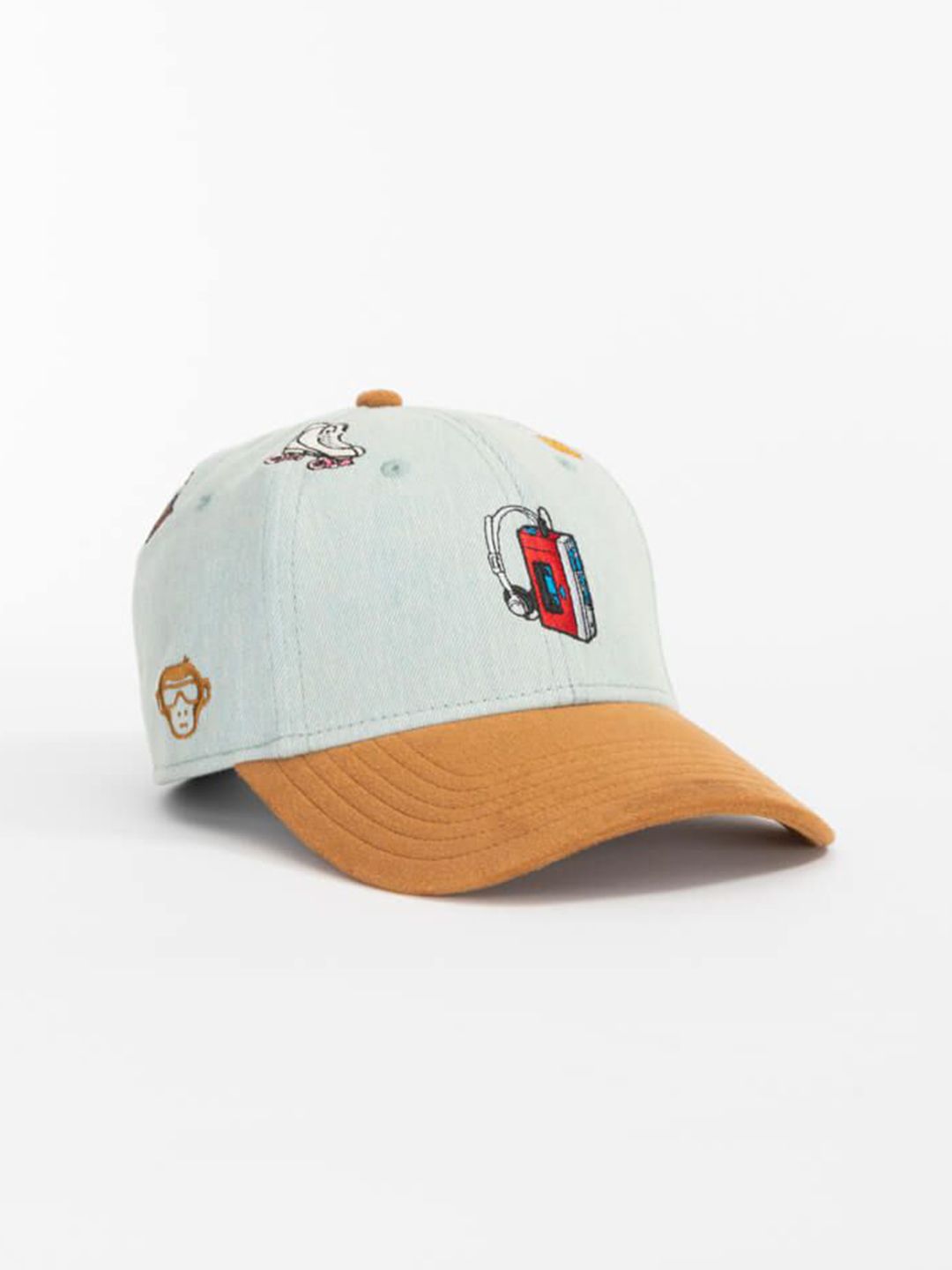 Urban Monkey Unisex Printed Cotton Baseball Cap-picture-47