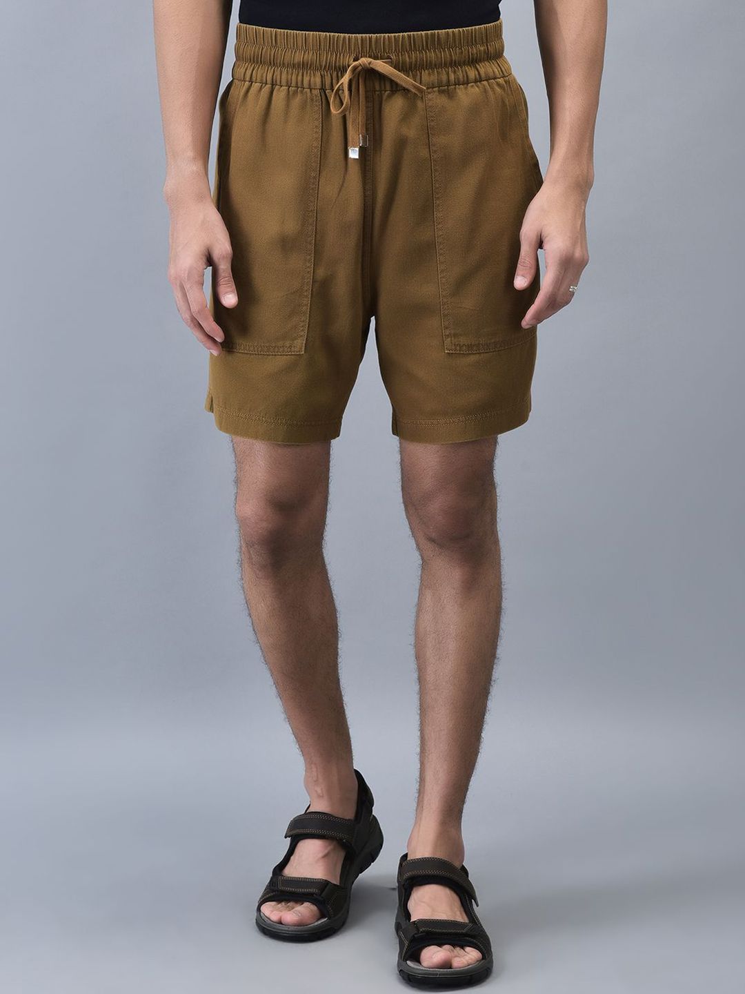 Woodland Men Mid-Rise Regular Fit Shorts-picture-25