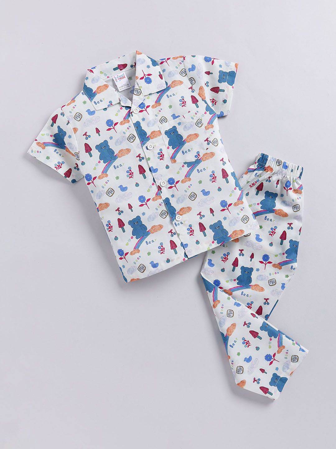 NAUTI KIDZ Boys Printed Night suit-picture-15