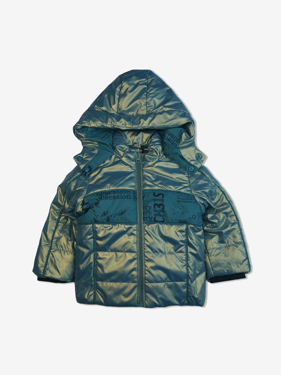 Bodycare Boys Camouflage Colourblocked Polyester Lightweight Quilted Jacket with Embroidered-picture-16